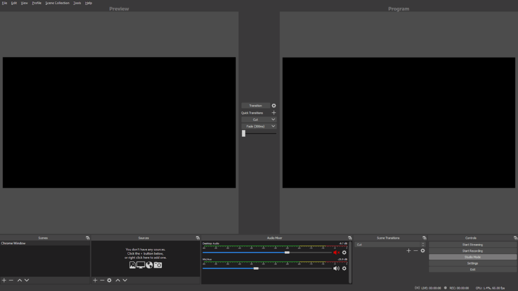 OBS Studio Screen Recording Software