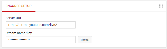 Finding Your YouTube Stream Key Under Encoder Setup