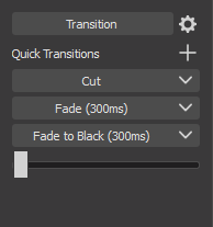 Scene Quick Transitions